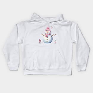 snowman Kids Hoodie